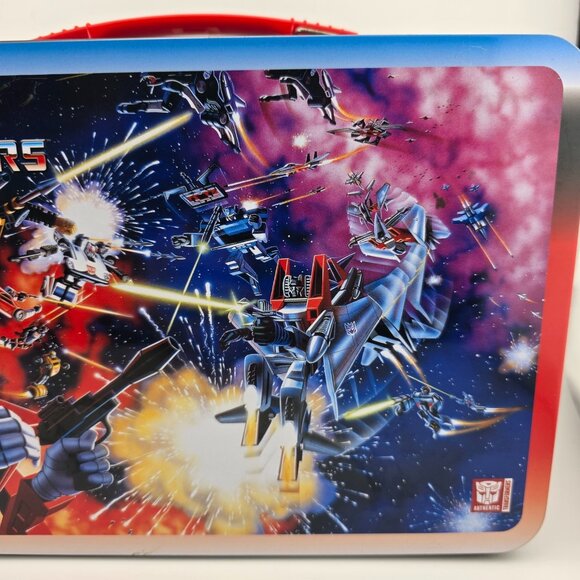 Funko Pop GI Joe vs Transformers American Heroes Collectible Metal Tin Lunch Box - Picture 3 of 10